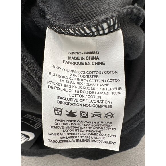 Nike Sportswear Jumpsuit Women Large Shorts Black Terry Sleeveless Stretch Pocke - Picture 6 of 9